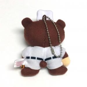 ワセダベアキーホルダー(野球)｜早稲田グッズ