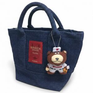 ワセダベアキーホルダー(野球)｜早稲田グッズ