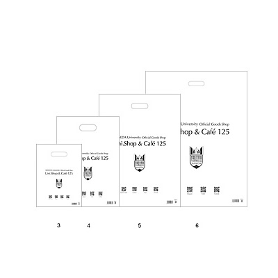 プラスチックバッグ(ショッパー)｜早稲田グッズ