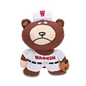 ワセダベアキーホルダー(野球)