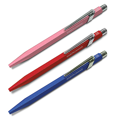 CARAN D'ACHE　849カラーマットX ボールペン　スリムパック入り｜早稲田グッズ