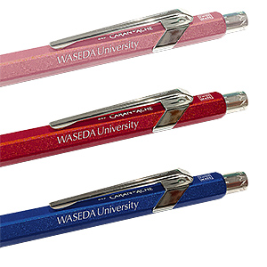 CARAN D'ACHE　849カラーマットX ボールペン　スリムパック入り｜早稲田グッズ