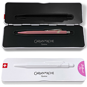 CARAN D'ACHE　849カラーマットX ボールペン　スリムパック入り｜早稲田グッズ