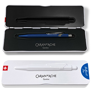 CARAN D'ACHE　849カラーマットX ボールペン　スリムパック入り｜早稲田グッズ