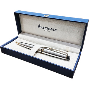 WATERMAN エキスパート エッセンシャル メタリックGT ボールペン 名入れ｜早稲田グッズ