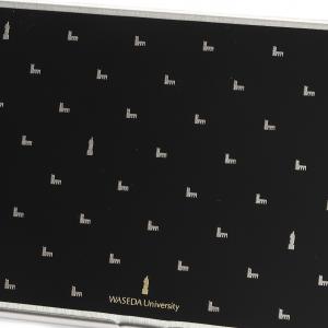 ステンレス名刺入れ｜早稲田グッズ