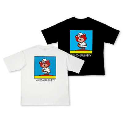 Tシャツ ワセダベアバックプリント(野球)｜早稲田グッズ