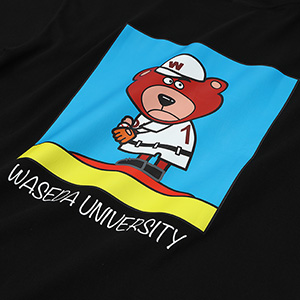 Tシャツ ワセダベアバックプリント(野球)｜早稲田グッズ
