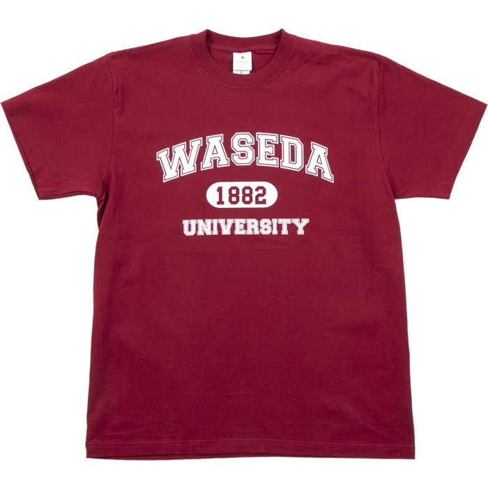 WASEDA-SHOP【早稲田大学オフィシャルグッズ販売】-Tシャツ カレッジ ...