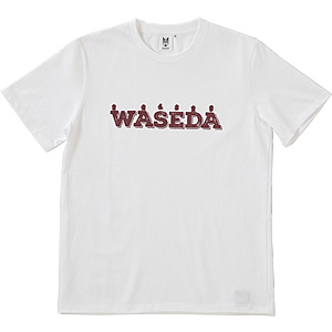 国産オリジナルTシャツ【WASEDA&ベアシルエット】｜早稲田グッズ