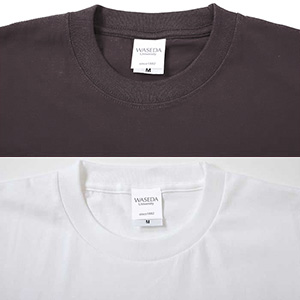 Tシャツ(掠れロゴ)｜早稲田グッズ