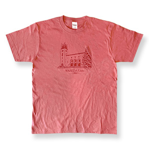 Tシャツ(大隈講堂イラスト)｜早稲田グッズ