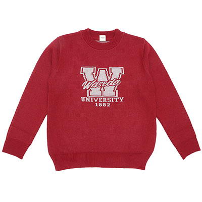 カレッジニット｜早稲田グッズ