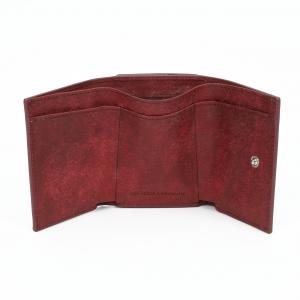 イタリアンレザー コンパクト財布｜早稲田グッズ