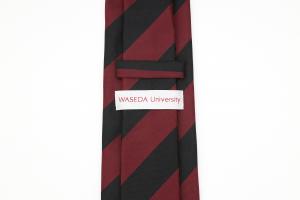 エコネクタイ(レジメンタルストライプ)｜早稲田グッズ